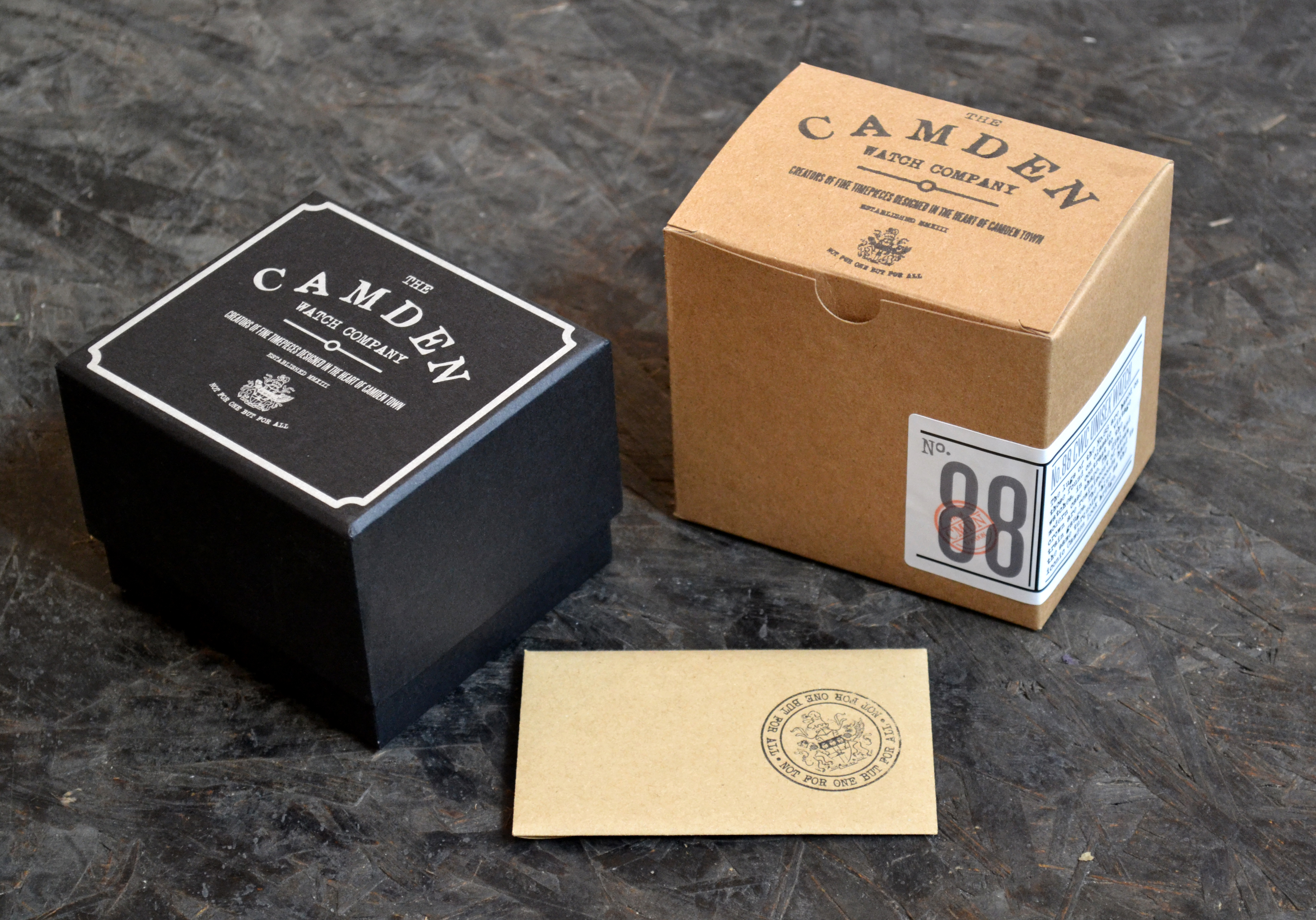 The Camden Watch Company Packaging